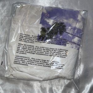 Obsessive Love - Long Sleeve Tee Shirt - Purple Sky/ Black Convertible